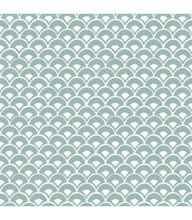 MK1157 - Magnolia Home Artful Prints and Patterns Wallpaper-Stacked Scallops