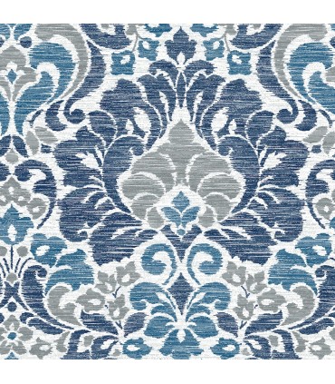 2793-24731 - Celadon Wallpaper by A-Street Prints-Garden of Eden Damask