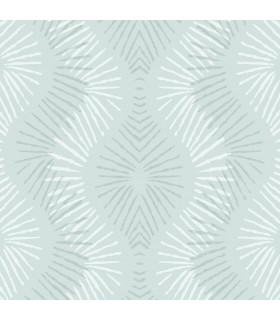 2793-87324 - Celadon Wallpaper by A-Street Prints-Feliz Beaded Ogee