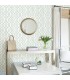 2793-24726 - Celadon Wallpaper by A-Street Prints-Ethereal Trellis