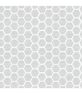 2793-24712 - Celadon Wallpaper by A-Street Prints-Aura Honeycomb