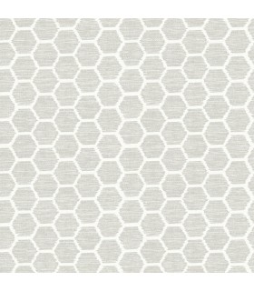 2793-24713 - Celadon Wallpaper by A-Street Prints-Aura Honeycomb