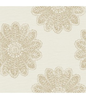 2793-24745 - Celadon Wallpaper by A-Street Prints-Sol Medallion