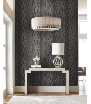 DE8818 - Candice Olson Journey Wallpaper by York-Velocity Metallic