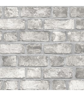 FH37517 - Farmhouse Living Wallpaper by Norwall -Farmhouse Brick
