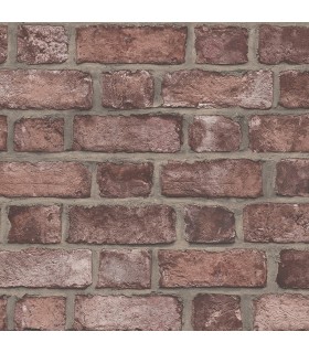 FH37518 - Farmhouse Living Wallpaper by Norwall -Farmhouse Brick