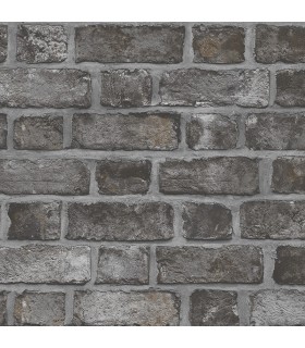 FH37519 - Farmhouse Living Wallpaper by Norwall -Farmhouse Brick