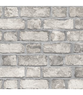 FH37520 - Farmhouse Living Wallpaper by Norwall -Farmhouse Brick