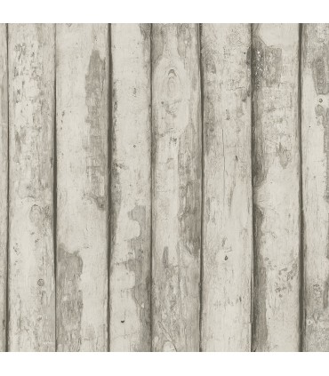 FH37533 - Farmhouse Living Wallpaper by Norwall -Log Cabin