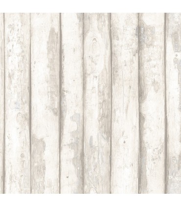 FH37535 - Farmhouse Living Wallpaper by Norwall -Log Cabin