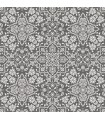 FH37543 - Farmhouse Living Wallpaper by Norwall -Floral Tile