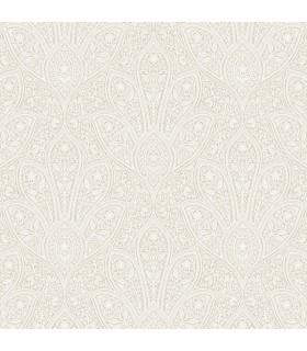FH37547 - Farmhouse Living Wallpaper by Norwall -Distressed Paisley