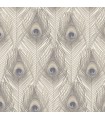 G67979 - Organic Textures Wallpaper by Patton-Peacock Feathers