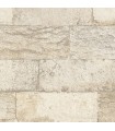 G67968 - Organic Textures Wallpaper by Patton-Faux Stone Brick