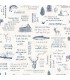 3118-01474 - Birch and Sparrow Wallpaper by Chesapeake-North Hills Camping Quotes