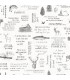 3118-01475 - Birch and Sparrow Wallpaper by Chesapeake-North Hills Camping Quotes