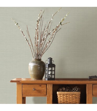 3118-016914 - Birch and Sparrow Wallpaper by Chesapeake-Kent Grasscloth