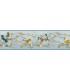 3118-48511B - Birch and Sparrow Wallpaper by Chesapeake-Songbird Floral Trail