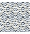 3118-12713 - Birch and Sparrow Wallpaper by Chesapeake-Ganado Ikat