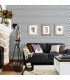 3118-12713 - Birch and Sparrow Wallpaper by Chesapeake-Ganado Ikat