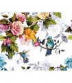 WALS0289 - Ohpopsi Wallpaper Mural-Hummingbird Garden