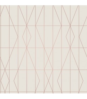 UW24787 - Brewster Essentials Wallpaper-LeVeque Deco Diamond Geo