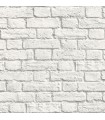 UW24763 - Brewster Essentials Wallpaper-Cologne Painted Brick
