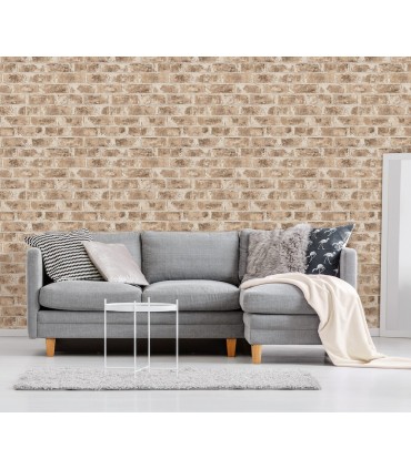 UW24762 - Brewster Essentials Wallpaper-Jomax Warehouse Brick