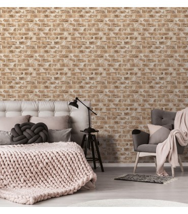 UW24762 - Brewster Essentials Wallpaper-Jomax Warehouse Brick