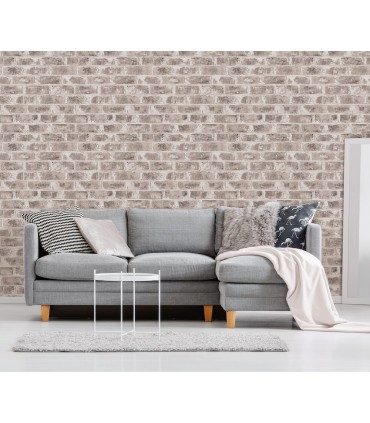 UW24761 - Brewster Essentials Wallpaper-Jomax Warehouse Brick