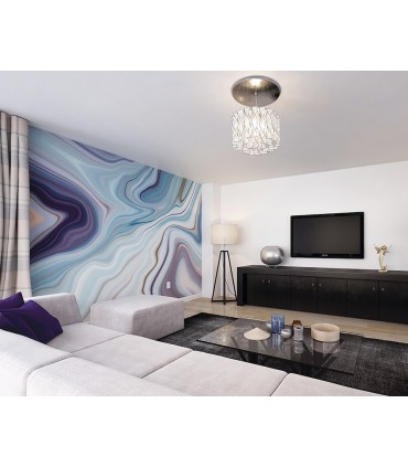 WALS0250 - Ohpopsi Wallpaper Mural-Marbled Agate