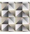 GX37628 - Geometrix Wallpaper by Norwall-Geometric