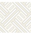 GX37604 - Geometrix Wallpaper by Norwall-Geometric Weave