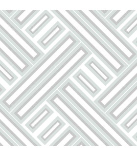 GX37605 - Geometrix Wallpaper by Norwall-Geometric Weave