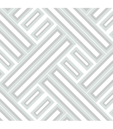 GX37605 - Geometrix Wallpaper by Norwall-Geometric Weave
