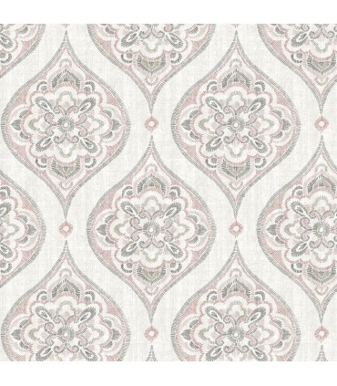 2821-25147 - Folklore Wallpaper by A Street Prints - Adele Damask