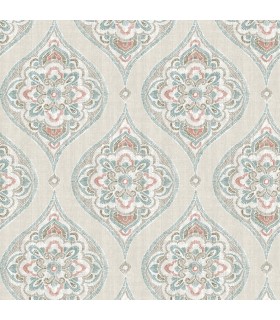 2821-25150 - Folklore Wallpaper by A Street Prints - Adele Damask