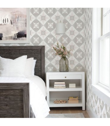 2821-25133 - Folklore Wallpaper by A Street Prints - Ellis Geometric