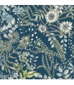 2821-12902 - Folklore Wallpaper by A Street Prints - Full Bloom Floral