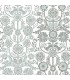 2821-25107 - Folklore Wallpaper by A Street Prints - Lovebirds Folk Stripe