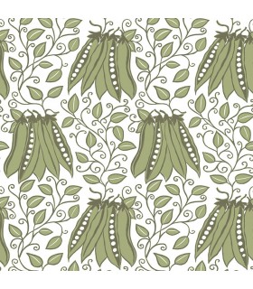 2821-25120 - Folklore Wallpaper by A Street Prints - Peas In A Pod Garden