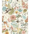 2821-12802 - Folklore Wallpaper by A Street Prints - Whimsy Fauna