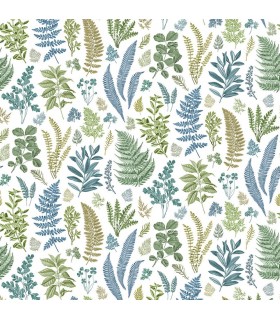 2821-SM25156 - Folklore Wallpaper by A Street Prints - Britta Herbs Wall Mural