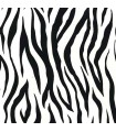 RU8166 - Zebra Skin Black and White Wallpaper Special