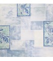76402 - Expanded Vinyl Tile With Fish Wallpaper Special