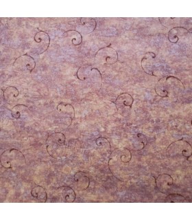 8761966 - Maroon Faux With Scroll Wallpaper Special