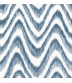 2901-25408 - Perennial Wallpaper by A Street-Bargello Faux Grasscloth Wave