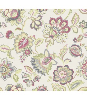2901-87513 - Perennial Wallpaper by A Street-Corona Jacobean