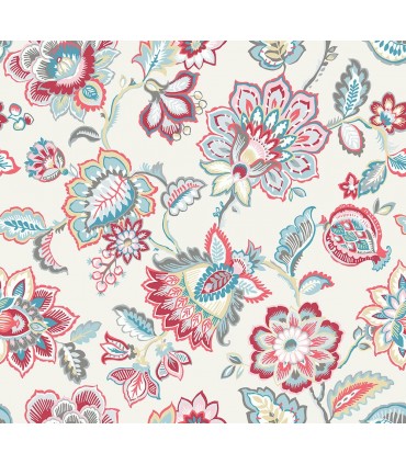 2901-87512 - Perennial Wallpaper by A Street-Corona Jacobean