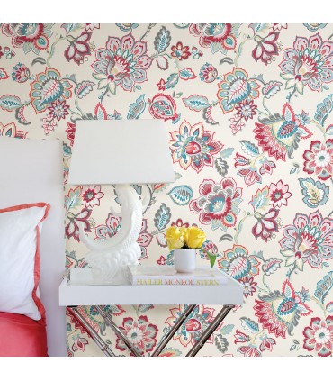 2901-87512 - Perennial Wallpaper by A Street-Corona Jacobean